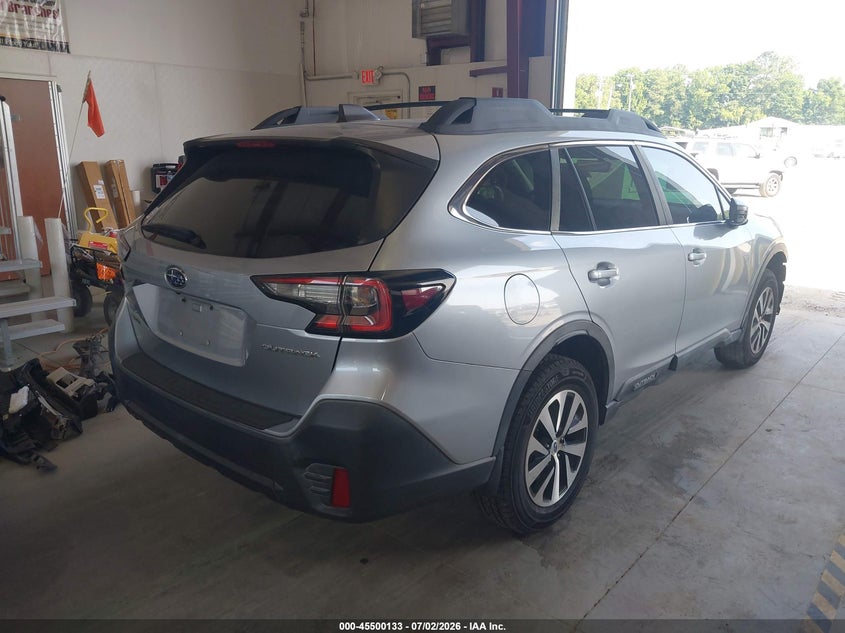 2020 Subaru Outback VIN 4S4BTAEC4L3119709 IAAI salvage auction — FRONT END, Salvage Title, sold $4,800 on 2026-07-31 (photo 4)
