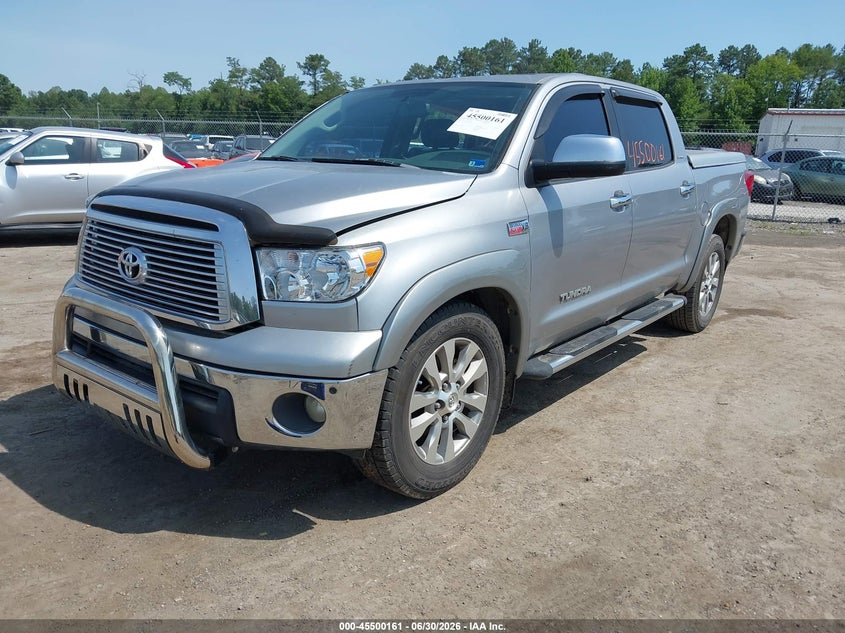 2010 Toyota Tundra VIN 5TFHW5F13AX123217 IAAI salvage auction — ROOF, Salvage (Virginia), sold $6,700 on 2026-07-17 (photo 2)