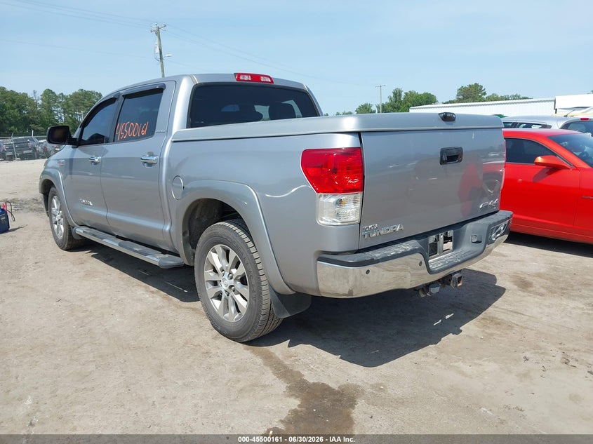 2010 Toyota Tundra VIN 5TFHW5F13AX123217 IAAI salvage auction — ROOF, Salvage (Virginia), sold $6,700 on 2026-07-17 (photo 3)