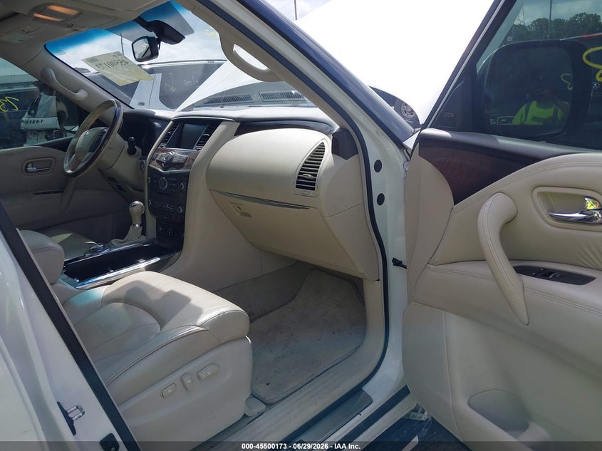 2013 Infiniti Qx56 VIN JN8AZ2NC1D9330390 IAAI salvage auction — NORMAL WEAR, Clear (Indiana), sold $1,050 on 2026-07-15 (photo 5)