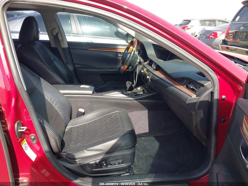 2013 Lexus ES VIN JTHBW1GG6D2009522 IAAI salvage auction — NORMAL WEAR, Original (Texas), sold $4,175 on 2026-07-27 (photo 5)
