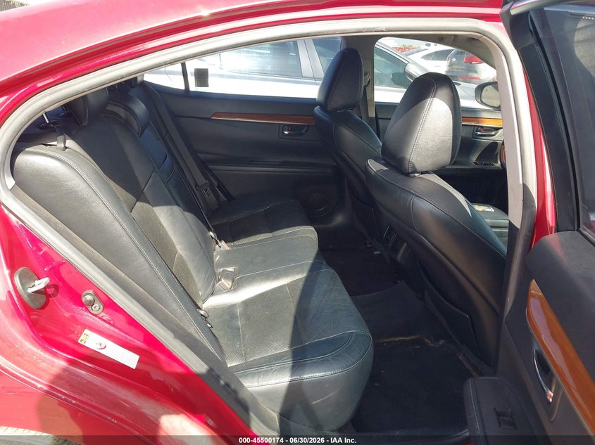 2013 Lexus ES VIN JTHBW1GG6D2009522 IAAI salvage auction — NORMAL WEAR, Original (Texas), sold $4,175 on 2026-07-27 (photo 8)
