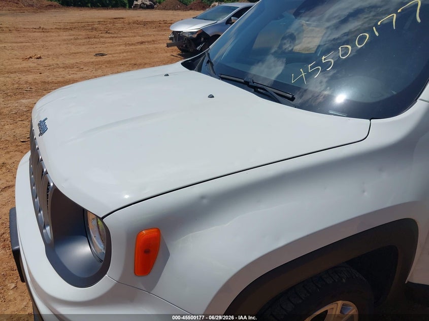 2022 Jeep Renegade VIN ZACNJDD15NPN69390 IAAI salvage auction — HAIL, Salvage Title, sold $7,800 on 2026-08-03 (photo 6)