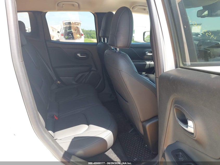 2022 Jeep Renegade VIN ZACNJDD15NPN69390 IAAI salvage auction — HAIL, Salvage Title, sold $7,800 on 2026-08-03 (photo 8)