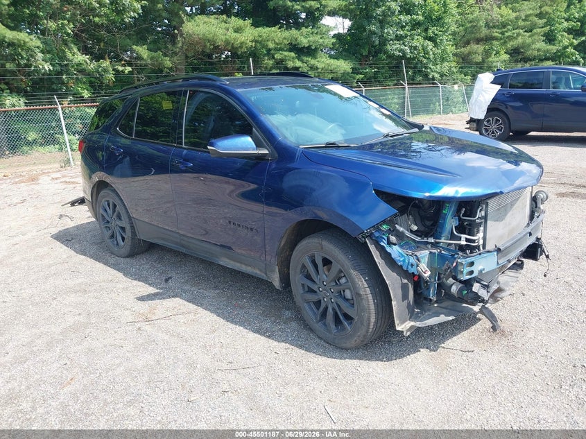 2022 Chevrolet Equinox VIN 3GNAXWEV6NS194693 IAAI salvage auction — FRONT END, Salvage (Ohio), sold $7,725 on 2026-07-30 (photo 1)
