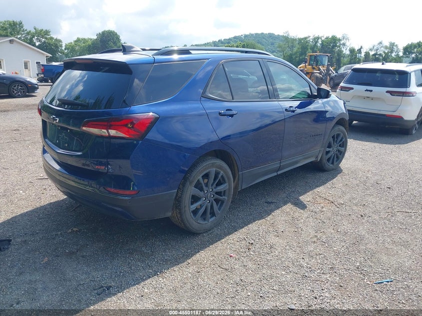 2022 Chevrolet Equinox VIN 3GNAXWEV6NS194693 IAAI salvage auction — FRONT END, Salvage (Ohio), sold $5,300 on 2026-07-27 (photo 4)