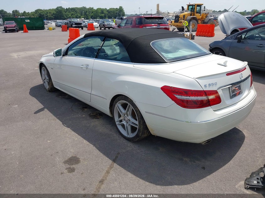 2012 Mercedes-benz E-klasse VIN WDDKK5KF6CF147934 IAAI salvage auction — WATER/FLOOD, Salvage Title, sold $1,050 on 2026-08-11 (photo 3)