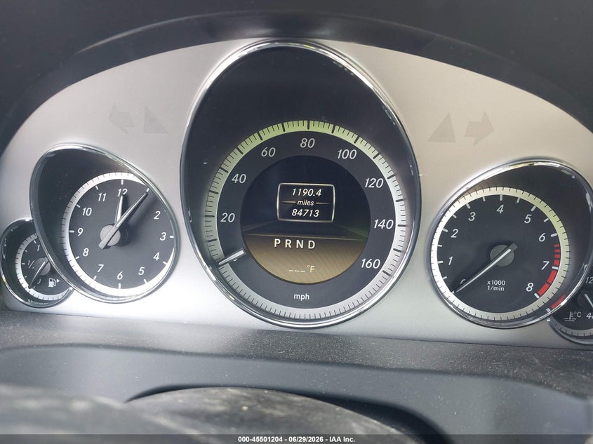2012 Mercedes-benz E-klasse VIN WDDKK5KF6CF147934 IAAI salvage auction — WATER/FLOOD, Salvage Title, sold $1,050 on 2026-08-11 (photo 7)