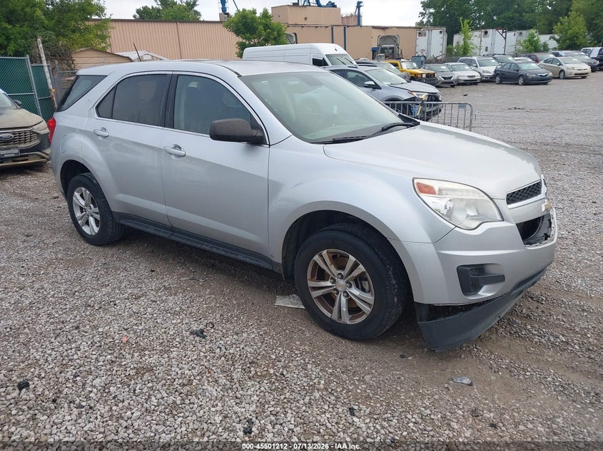 2015 Chevrolet Equinox VIN 2GNALAEK5F6437513 IAAI salvage auction — LEFT FRONT, Salvage (Kentucky), sold $475 on 2026-08-24 (photo 1)