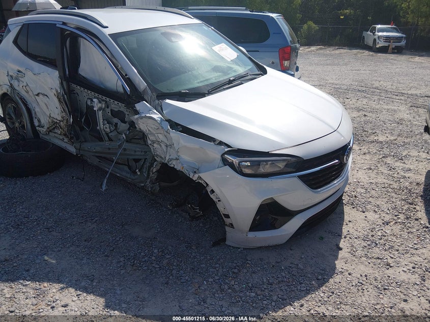 2021 Buick Encore gx VIN KL4MMDS21MB156323 IAAI salvage auction — RIGHT SIDE, Salvage (Mississippi), sold $900 on 2026-07-24 (photo 1)