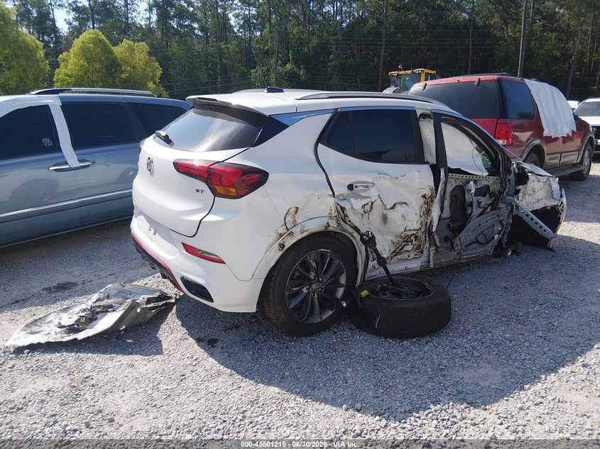 2021 Buick Encore gx VIN KL4MMDS21MB156323 IAAI salvage auction — RIGHT SIDE, Salvage (Mississippi), sold $900 on 2026-07-24 (photo 4)
