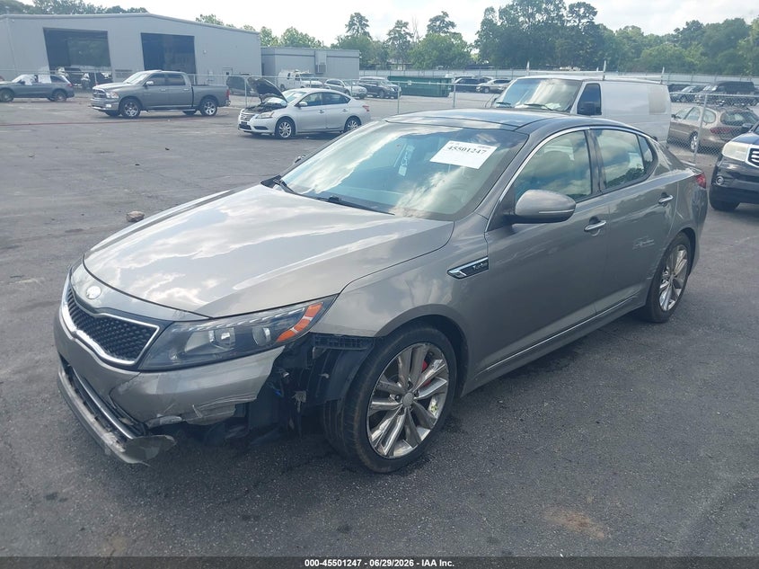 2015 Kia Optima VIN 5XXGR4A67FG376183 IAAI salvage auction — NORMAL WEAR, Clear (Georgia), sold $450 on 2026-07-29 (photo 2)