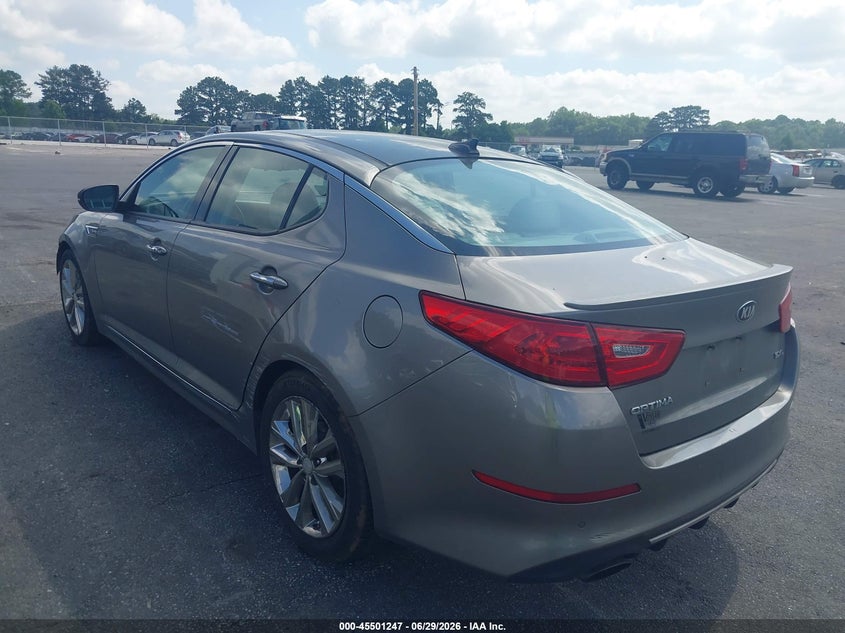 2015 Kia Optima VIN 5XXGR4A67FG376183 IAAI salvage auction — NORMAL WEAR, Clear (Georgia), sold $450 on 2026-07-29 (photo 3)