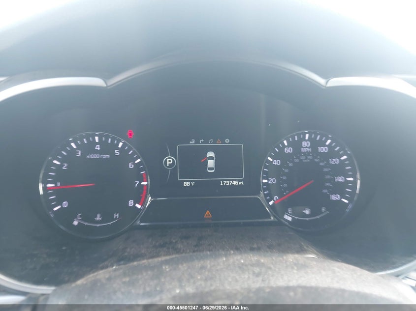 2015 Kia Optima VIN 5XXGR4A67FG376183 IAAI salvage auction — NORMAL WEAR, Clear (Georgia), sold $450 on 2026-07-29 (photo 7)