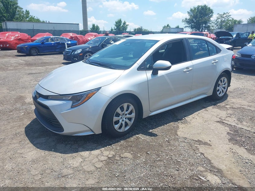 2025 Toyota Corolla VIN 5YFB4MDE8SP276798 IAAI salvage auction — REAR END, Salvage Title, sold $7,200 on 2026-07-08 (photo 2)