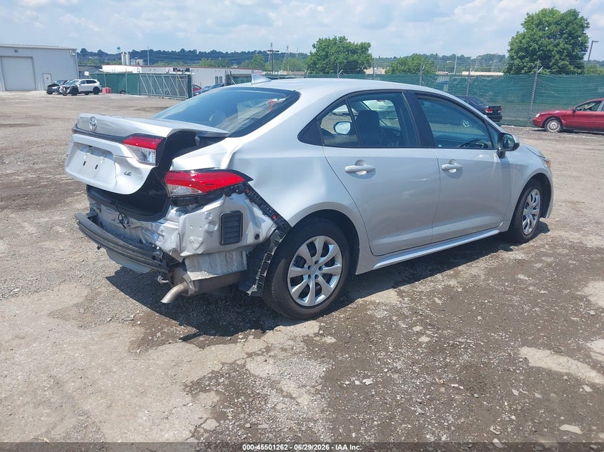 2025 Toyota Corolla VIN 5YFB4MDE8SP276798 IAAI salvage auction — REAR END, Salvage Title, sold $7,200 on 2026-07-08 (photo 4)
