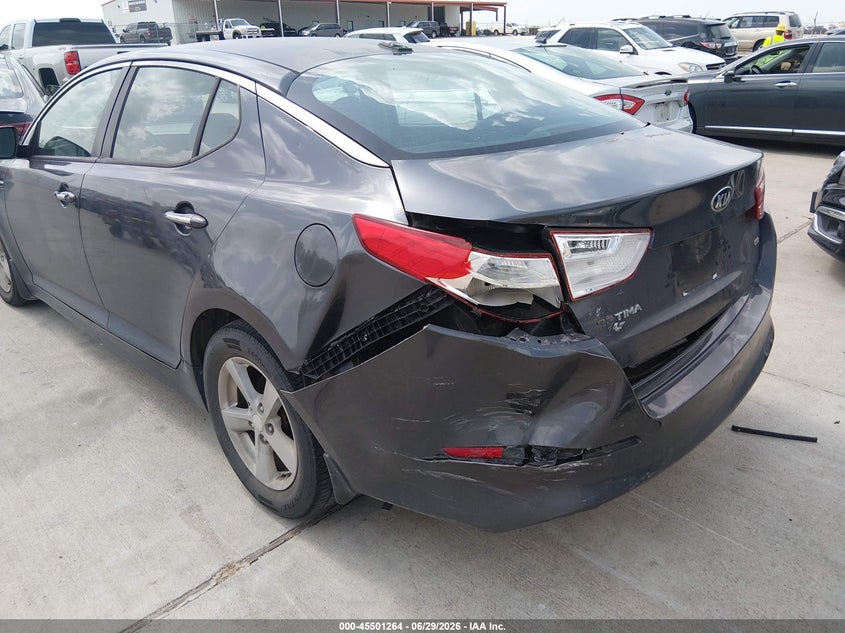 2015 Kia Optima VIN KNAGM4A79F5626872 IAAI salvage auction — REAR END, Salvage (Texas), sold $575 on 2026-07-20 (photo 6)