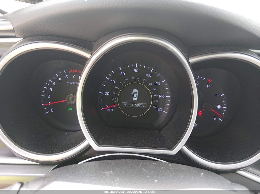 2015 Kia Optima VIN KNAGM4A79F5626872 IAAI salvage auction — REAR END, Salvage (Texas), sold $575 on 2026-07-20 (photo 7)