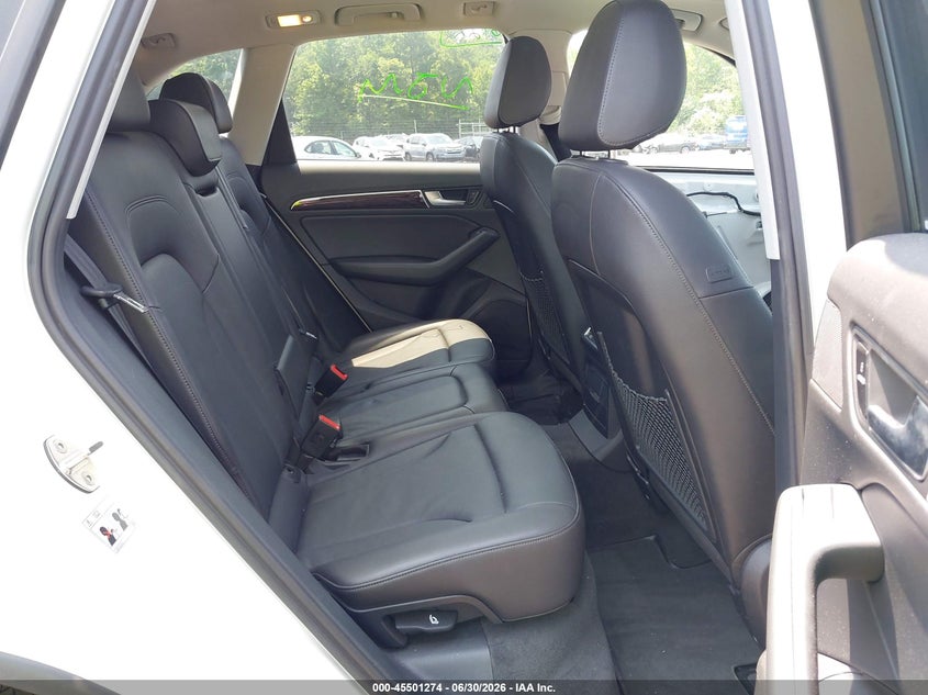 2015 Audi Q5 VIN WA1LFAFP6FA133607 IAAI salvage auction — FRONT END, Salvage Title, sold $2,100 on 2026-07-22 (photo 8)