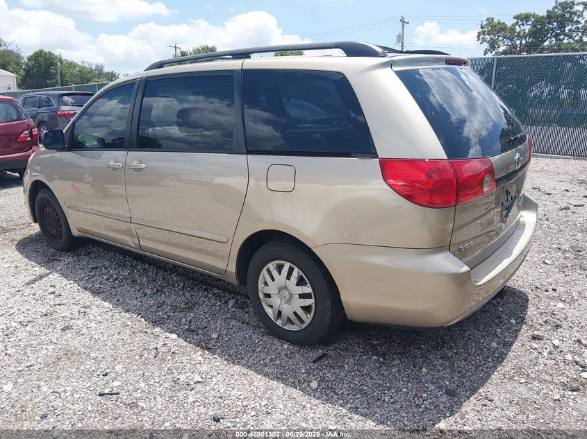 2008 Toyota Sienna VIN 5TDZK23C28S110432 IAAI salvage auction — FRONT END, Salvage (Kentucky), sold $775 on 2026-08-01 (photo 3)