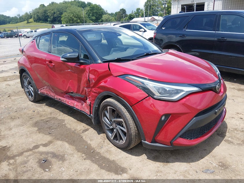 2020 Toyota C-hr VIN JTNKHMBX4L1066581 — IAAI salvage auction photo