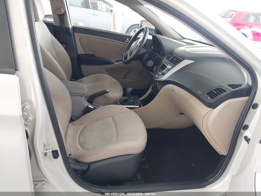 2016 Hyundai Accent VIN KMHCT4AE1GU986238 IAAI salvage auction — FRONT & REAR, Rebuildable (Florida), sold $450 on 2026-07-22 (photo 5)