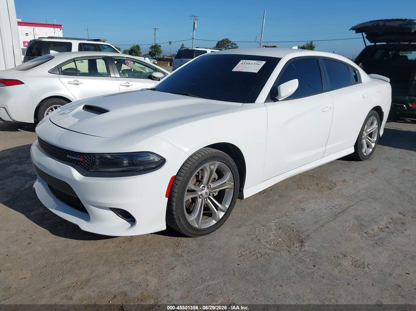 2022 Dodge Charger VIN 2C3CDXCT4NH264328 IAAI salvage auction — THEFT, Clear - Dealer Only (California), sold $50 on 2026-07-31 (photo 2)