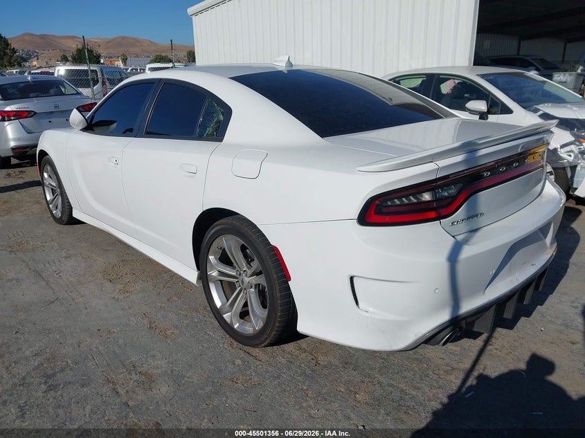 2022 Dodge Charger VIN 2C3CDXCT4NH264328 IAAI salvage auction — THEFT, Clear - Dealer Only (California), sold $50 on 2026-07-31 (photo 3)