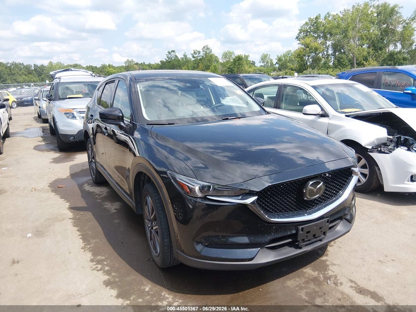 2017 Mazda Cx-5 VIN JM3KFBDL5H0170011 IAAI salvage auction — HAIL, Salvage (Ohio), sold $5,600 on 2026-07-28 (photo 1)