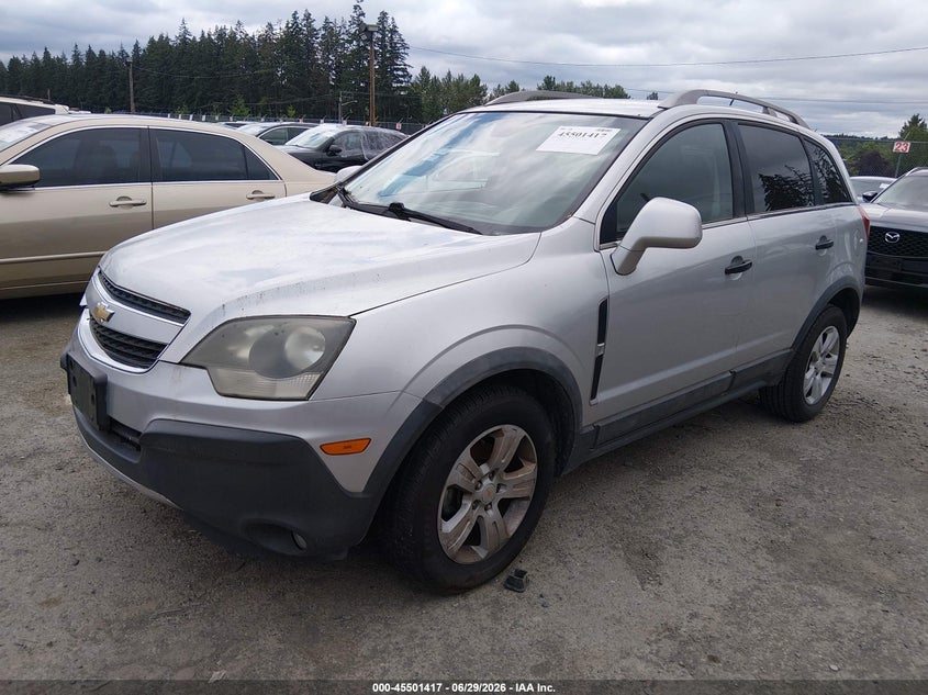 2015 Chevrolet Captiva sport VIN 3GNAL2EK9FS502323 IAAI salvage auction — NORMAL WEAR, Clear (Washington), sold $275 on 2026-07-08 (photo 2)