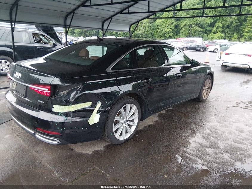 2019 Audi A6 VIN WAUD8AF27KN126335 IAAI salvage auction — REAR END, Wait Title, sold $10,600 on 2026-08-16 (photo 4)