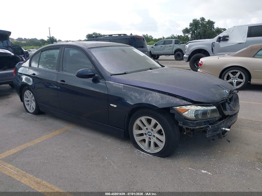 2006 BMW 3 series VIN WBAVB13566KX41891 IAAI salvage auction — NORMAL WEAR, Clear (Texas), sold $300 on 2026-07-23 (photo 1)
