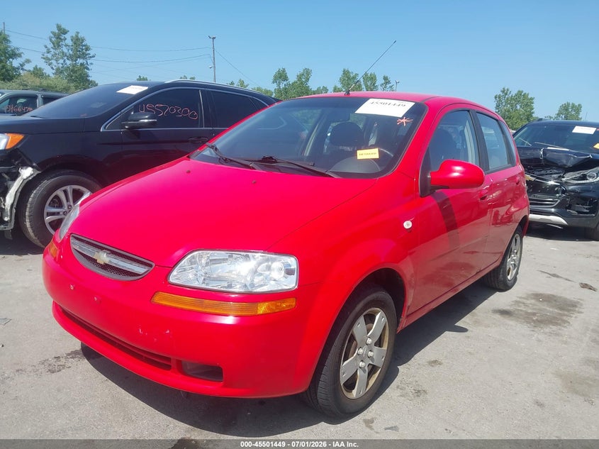 2006 Chevrolet Aveo VIN KL1TD66696B594396 IAAI salvage auction — NORMAL WEAR, Original (Ohio), sold $125 on 2026-07-21 (photo 2)