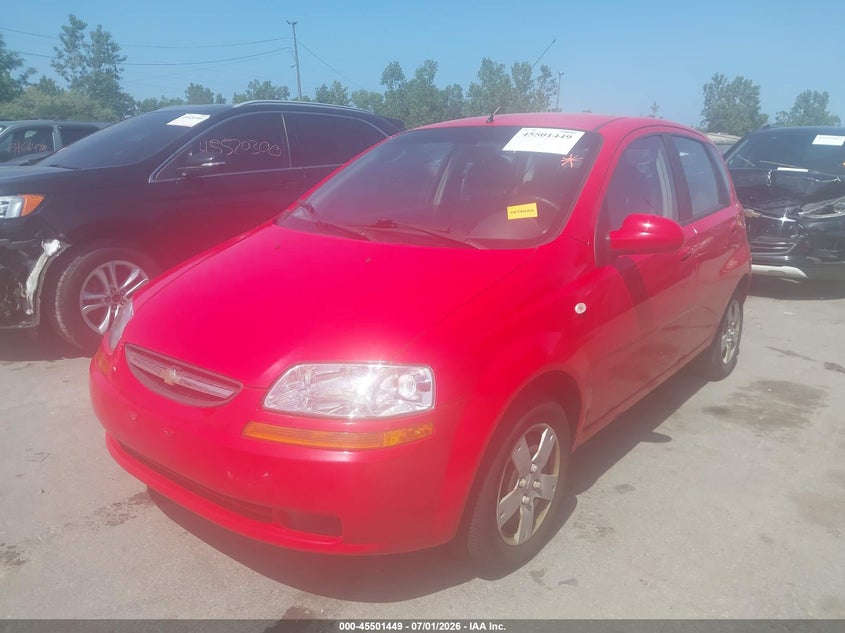 2006 Chevrolet Aveo VIN KL1TD66696B594396 IAAI salvage auction — NORMAL WEAR, Original (Ohio), sold $125 on 2026-07-21 (photo 6)