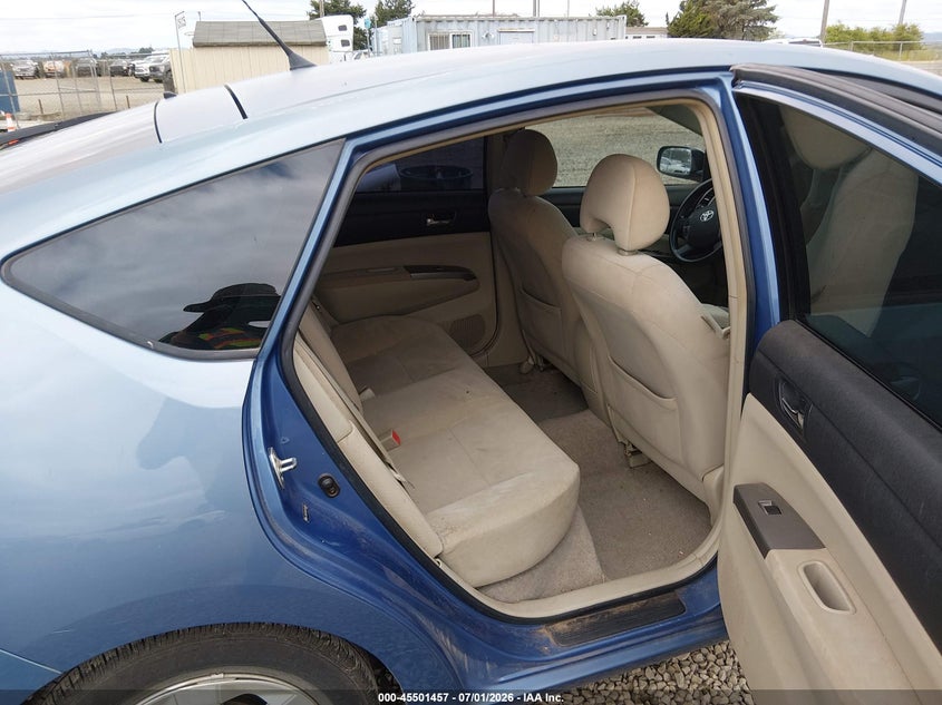 2006 Toyota Prius VIN JTDKB20U667063685 IAAI salvage auction — NORMAL WEAR, Clear - Public Restricted (Oregon), sold $2,300 on 2026-07-06 (photo 8)