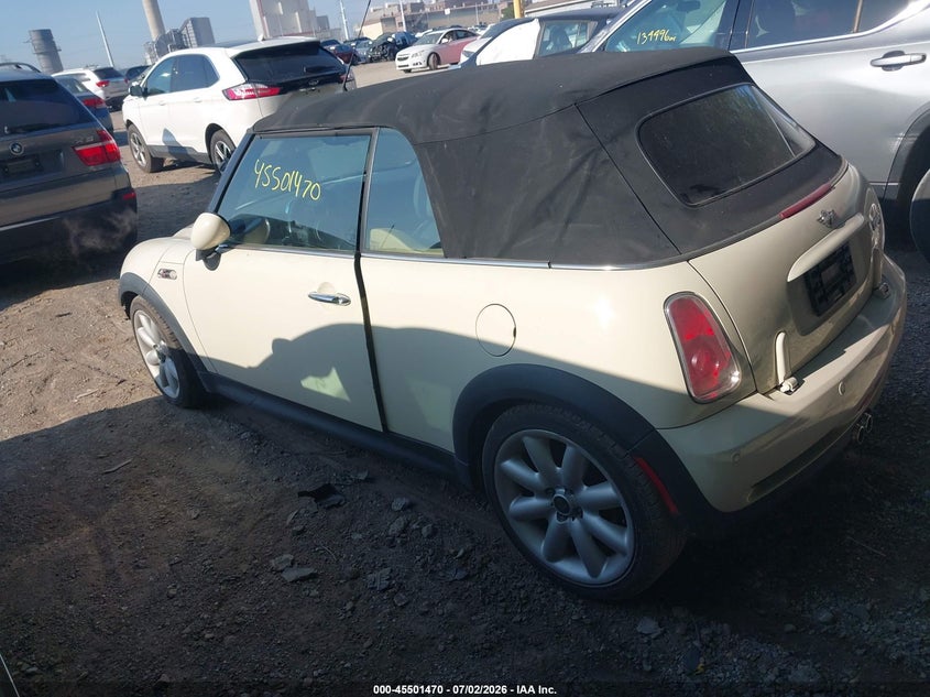 2006 Mini Cooper VIN WMWRH33546TK59832 IAAI salvage auction — FRONT END, Clear (Indiana), sold $900 on 2026-08-19 (photo 3)