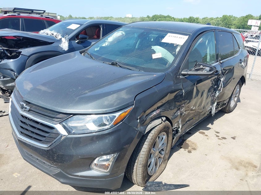 2020 Chevrolet Equinox VIN 3GNAXJEV5LL268809 IAAI salvage auction — LEFT SIDE, Wait Title, sold $3,350 on 2026-09-06 (photo 2)
