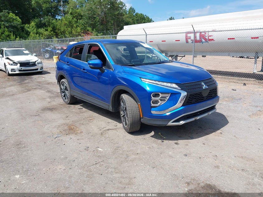 2025 Mitsubishi Eclipse cross VIN JA4ATWAA3SZ038286 IAAI salvage auction — REAR END, Enterprise Vehicles Clear Only (Louisiana), sold $5,550 on 2026-07-15 (photo 1)