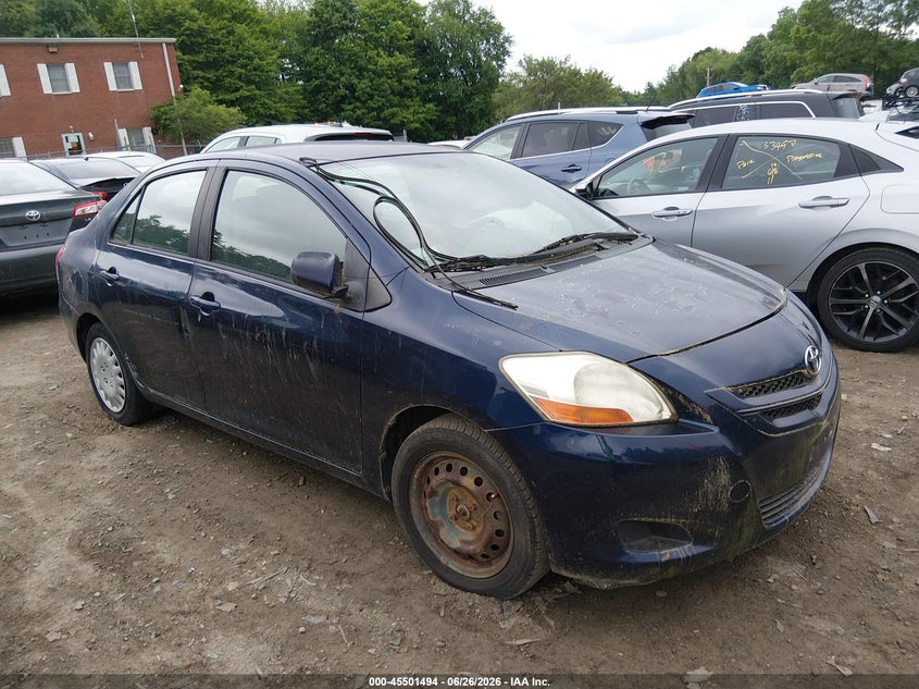 2007 Toyota Yaris VIN JTDBT923371079695 IAAI salvage auction — NORMAL WEAR, Clear (Massachusetts), sold $225 on 2026-07-14 (photo 1)