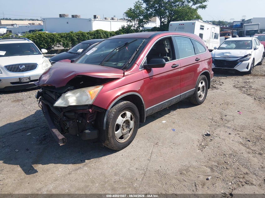 2007 Honda Cr-v VIN JHLRE48387C056617 IAAI salvage auction — FRONT END, Salvage (Pennsylvania), sold $625 on 2026-07-26 (photo 2)