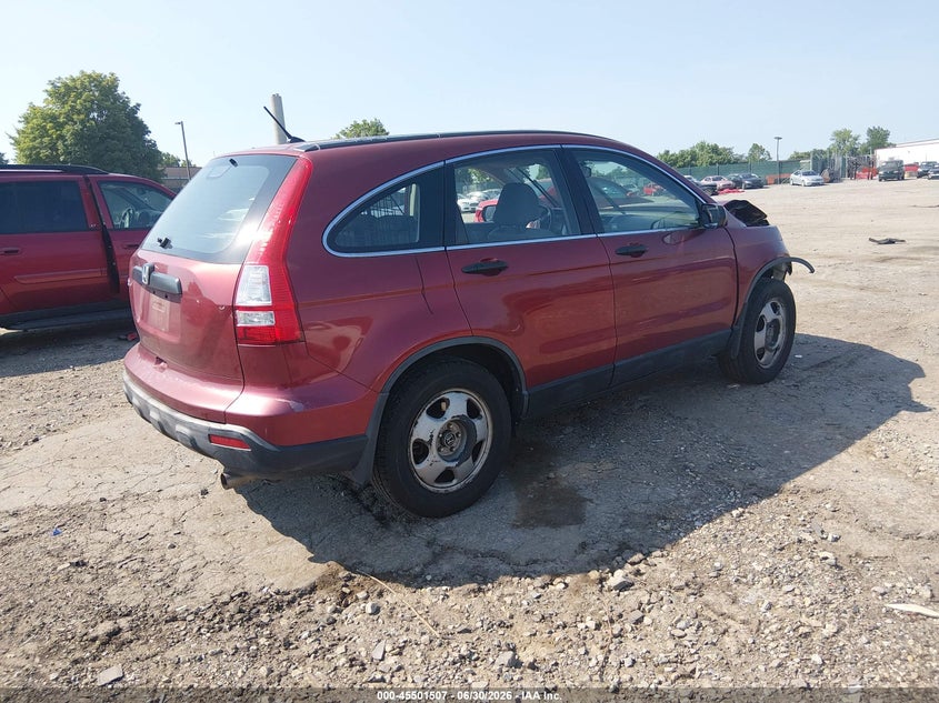 2007 Honda Cr-v VIN JHLRE48387C056617 IAAI salvage auction — FRONT END, Salvage (Pennsylvania), sold $625 on 2026-07-26 (photo 4)