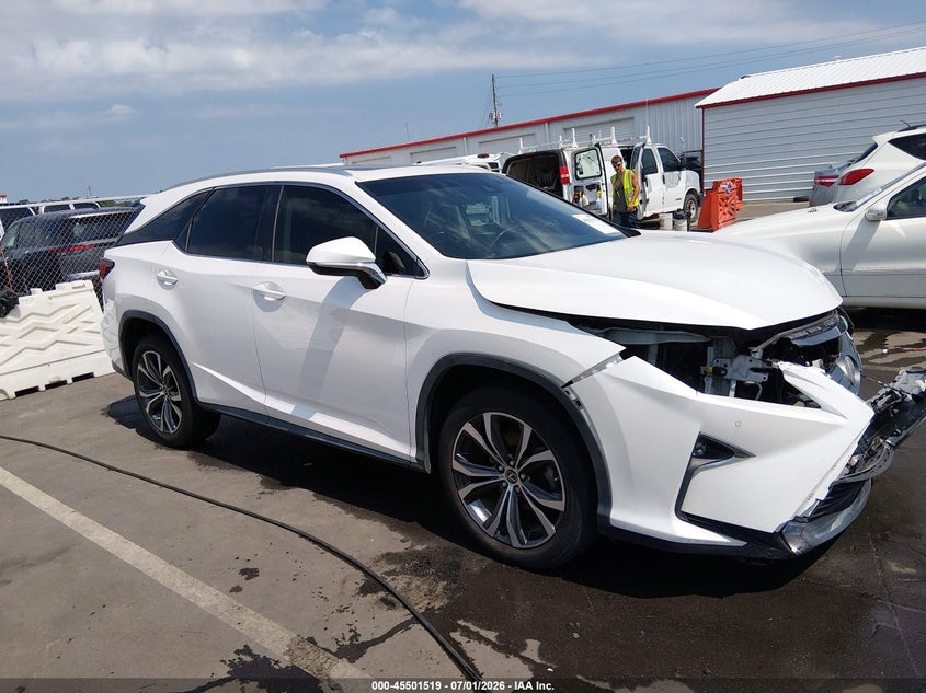 2018 Lexus Rx VIN JTJGZKCA5J2001359 IAAI salvage auction — FRONT END, Salvage Title, sold $8,600 on 2026-07-22 (photo 1)