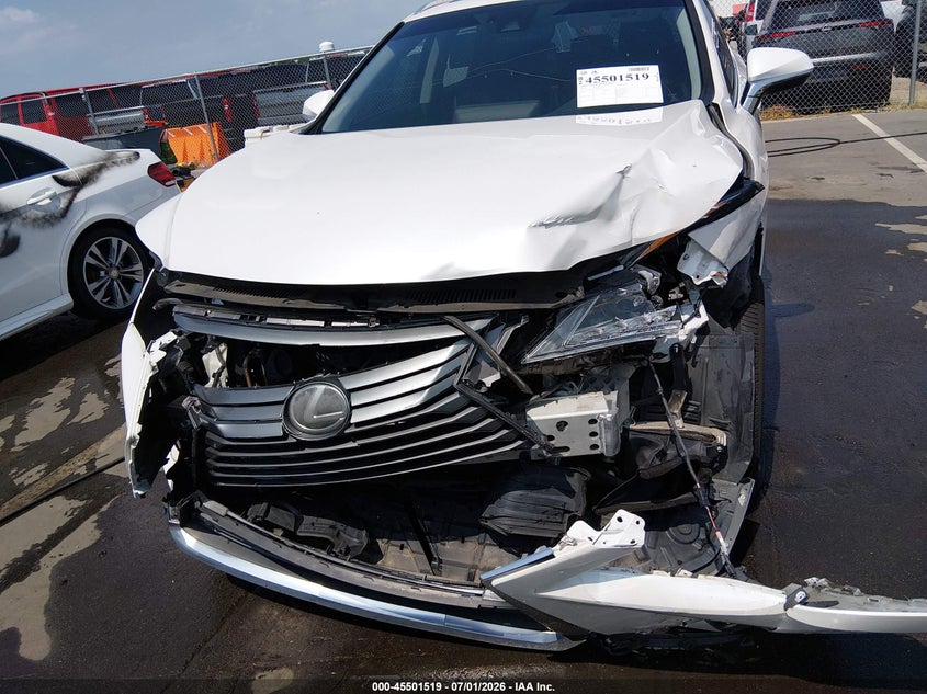 2018 Lexus Rx VIN JTJGZKCA5J2001359 IAAI salvage auction — FRONT END, Salvage Title, sold $8,600 on 2026-07-22 (photo 6)