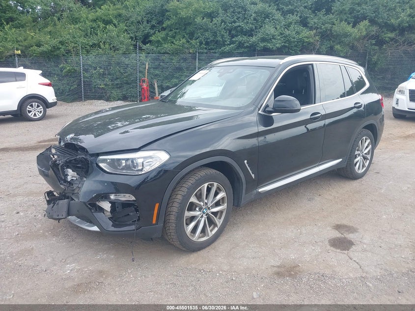 2018 BMW X3 VIN 5UXTR9C5XJLD88371 IAAI salvage auction — FRONT END, Salvage (Pennsylvania), sold $6,200 on 2026-07-31 (photo 2)