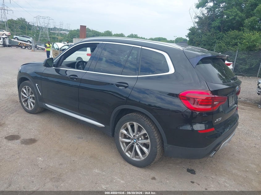 2018 BMW X3 VIN 5UXTR9C5XJLD88371 IAAI salvage auction — FRONT END, Salvage (Pennsylvania), sold $6,200 on 2026-07-31 (photo 3)