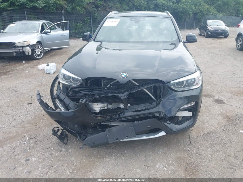 2018 BMW X3 VIN 5UXTR9C5XJLD88371 IAAI salvage auction — FRONT END, Salvage (Pennsylvania), sold $6,200 on 2026-07-31 (photo 6)