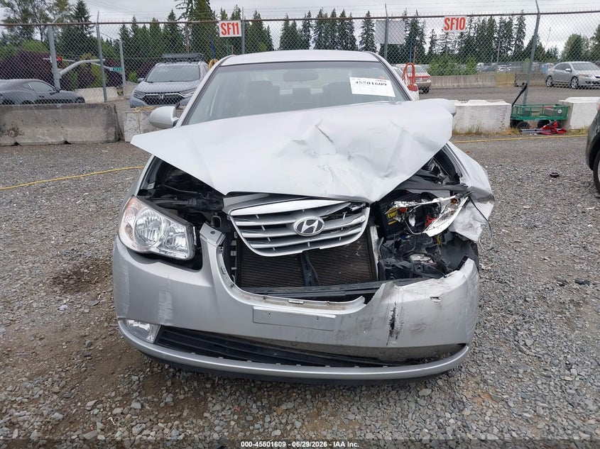 2010 Hyundai Elantra VIN KMHDU4AD3AU901805 IAAI salvage auction — FRONT END, Bill Of Sale (Washington), sold $375 on 2026-07-19 (photo 6)