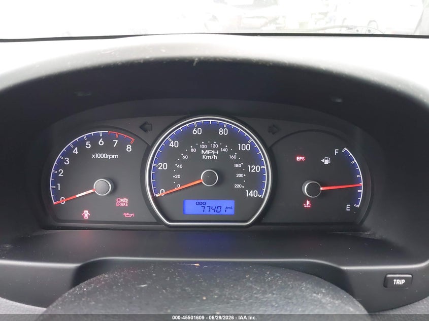 2010 Hyundai Elantra VIN KMHDU4AD3AU901805 IAAI salvage auction — FRONT END, Bill Of Sale (Washington), sold $375 on 2026-07-19 (photo 7)