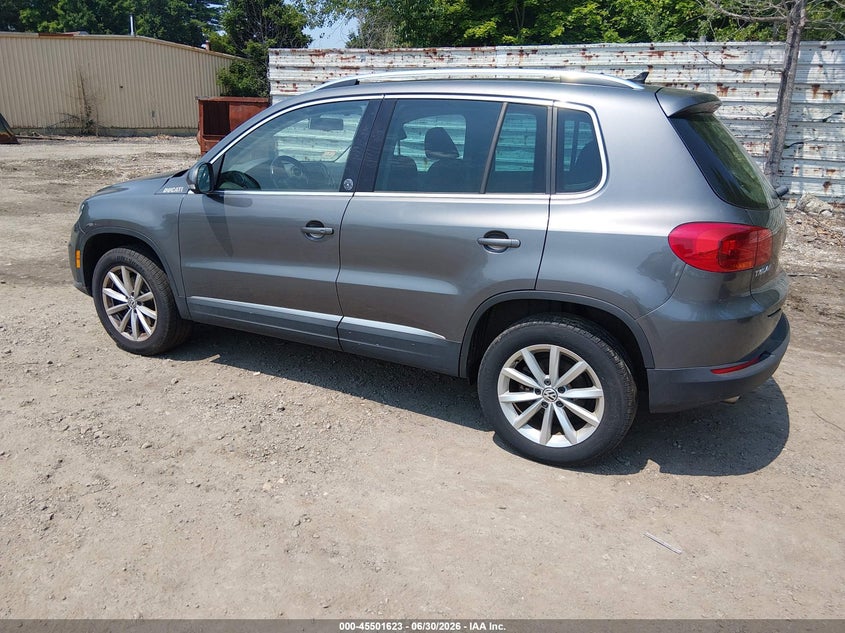 2017 Volkswagen Tiguan VIN WVGSV7AX1HK030585 IAAI salvage auction — FRONT END, Salvage (Massachusetts), sold $1,800 on 2026-07-18 (photo 3)