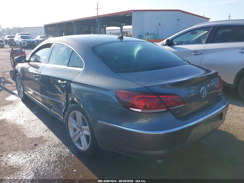 2016 Volkswagen Passat cc VIN WVWBN7AN1GE512828 IAAI salvage auction — LEFT SIDE, Salvage (Louisiana), sold $900 on 2026-07-28 (photo 3)